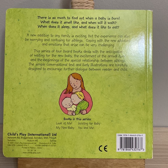 Childs Play Waiting for Baby & My new Baby by Rachel Fuller set of 2 baby books - Picture 8 of 8